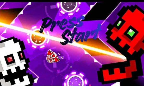Play Geometry Dash Press Start