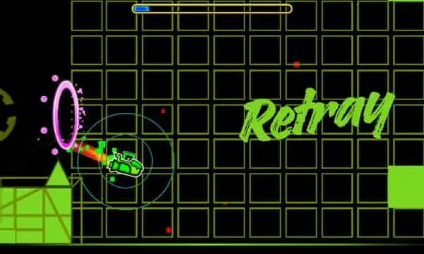 Play Geometry Dash Retray
