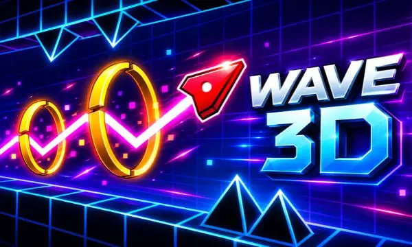Spielen Sie Geometry Dash Wave 3D