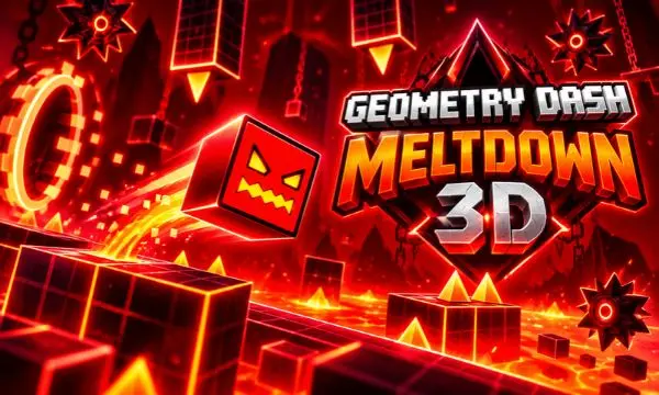 Spielen Sie Geometry Dash Meltdown 3D